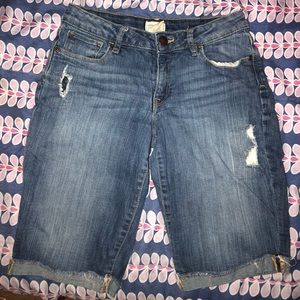 Youth Jean Bermuda Shorts